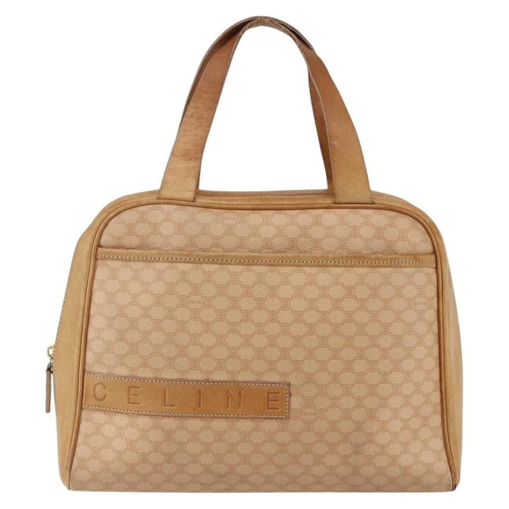 Celine Macadam Handbag Beige